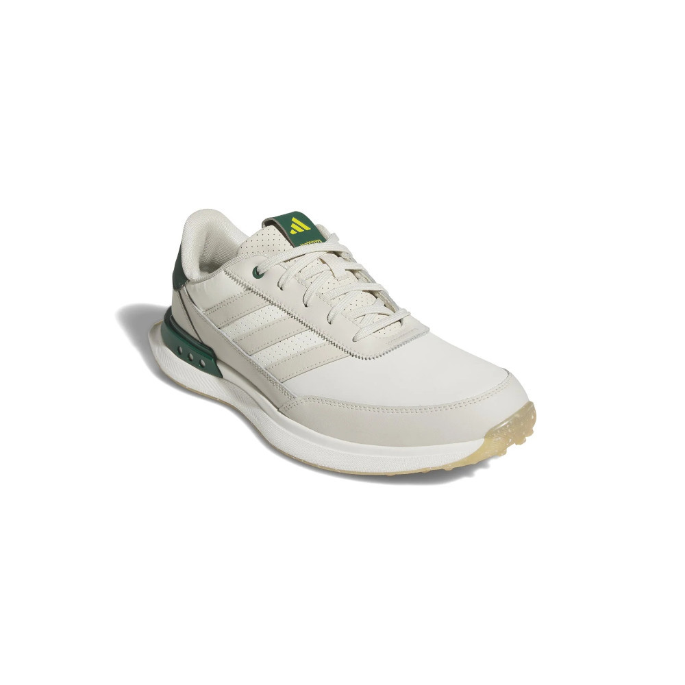 Adidas Men's S2G SL Leather 24 Golf Shoes - Off White/Alumina